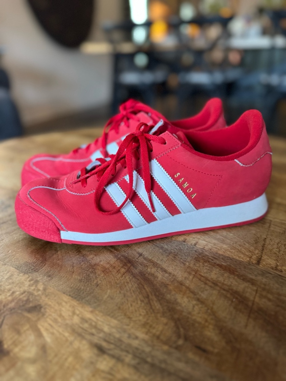 adidas Samoa Shoes - Scarlet